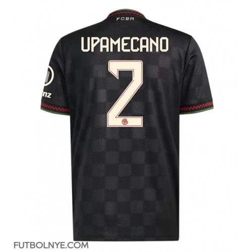 Camiseta Bayern Munich Dayot Upamecano #2 Tercera Equipación 2025-26 manga corta Camiseta Bayern Munich Dayot Upamecano #2 Tercera Equipación 2025-26 manga corta